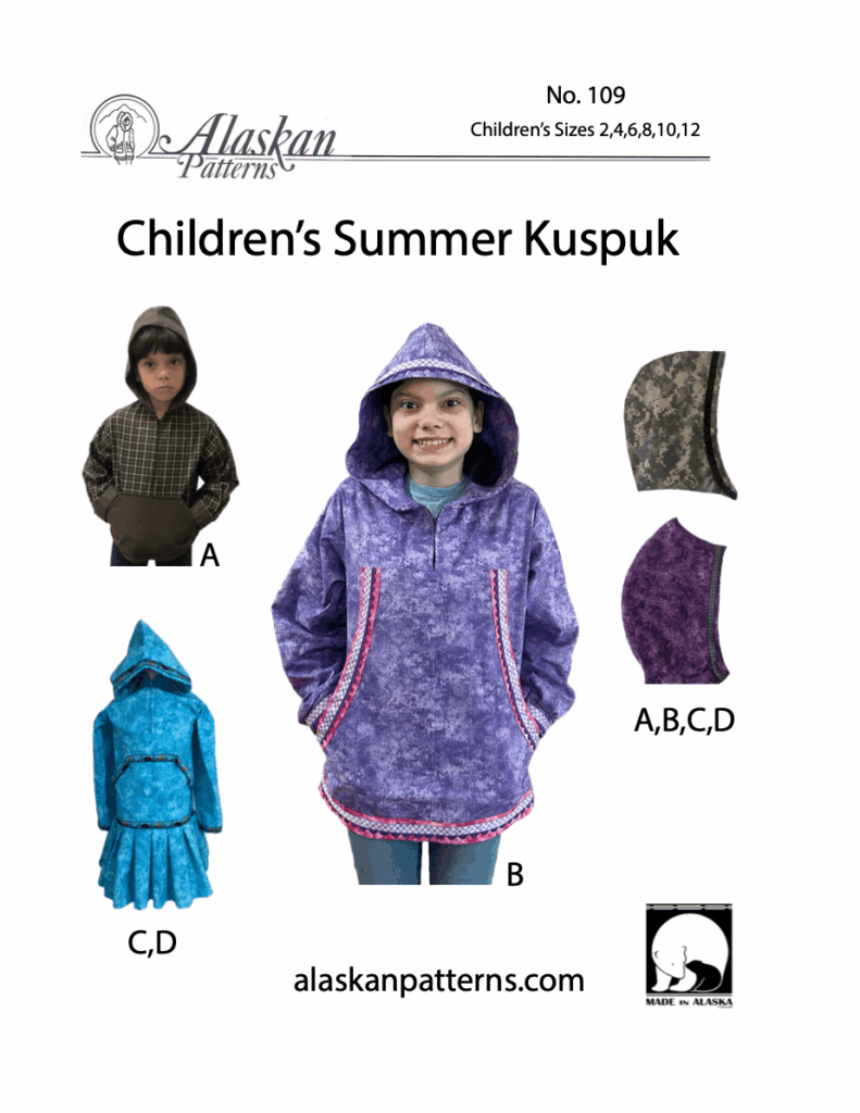 Child Kuspuk Patterns